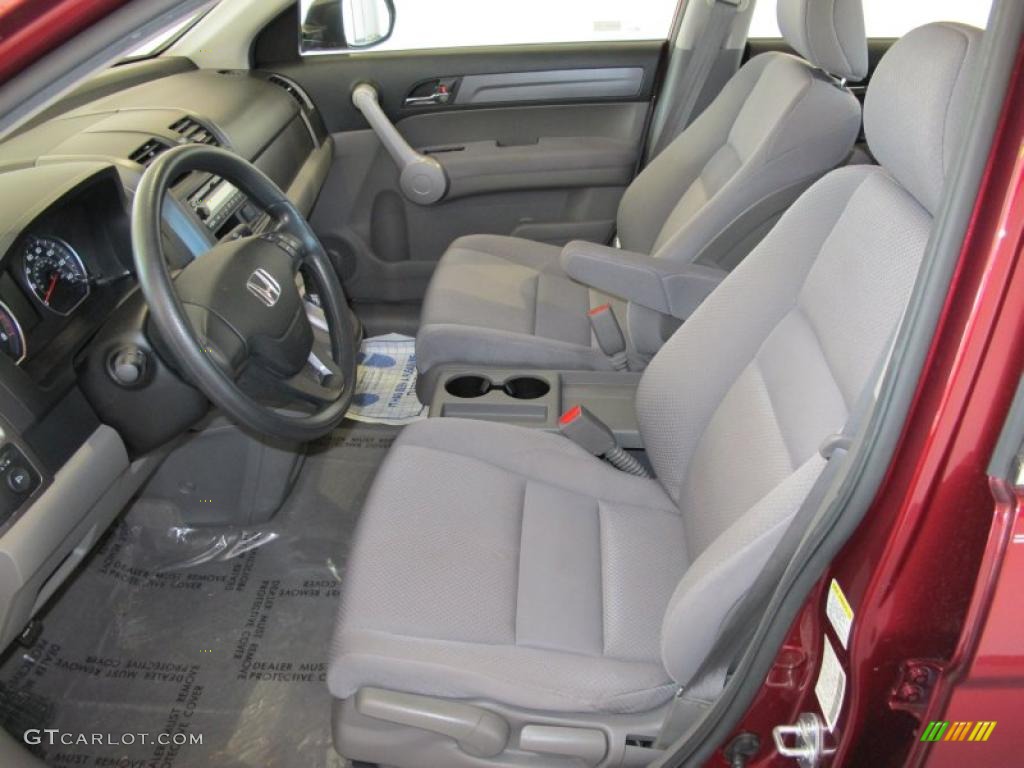 2007 CR-V LX - Tango Red Pearl / Gray photo #13