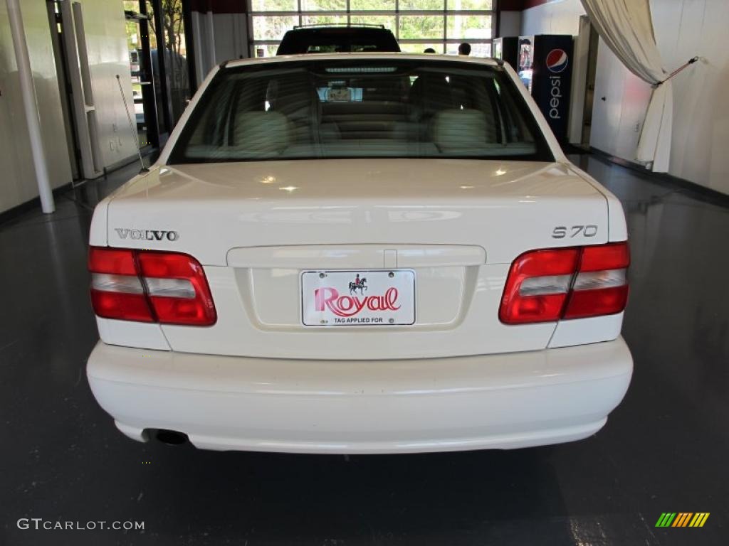 2000 S70  - White / Light Beige photo #3