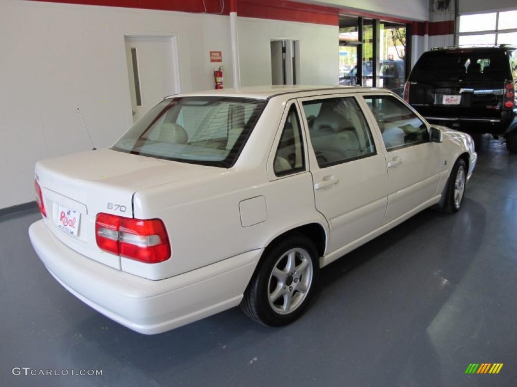 2000 S70  - White / Light Beige photo #4