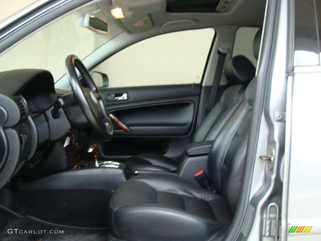 Black Interior 2003 Volkswagen Passat GLX 4Motion Sedan Photo #47600051