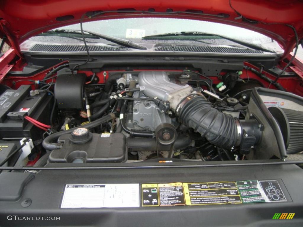 2001 Ford F150 SVT Lightning 5.4 Liter SVT Supercharged SOHC 16-Valve V8 Engine Photo #47600543