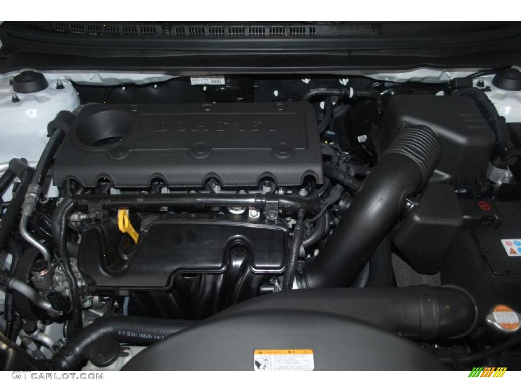 2011 Kia Forte SX 2.4 Liter DOHC 16-Valve CVVT 4 Cylinder Engine Photo #47600591