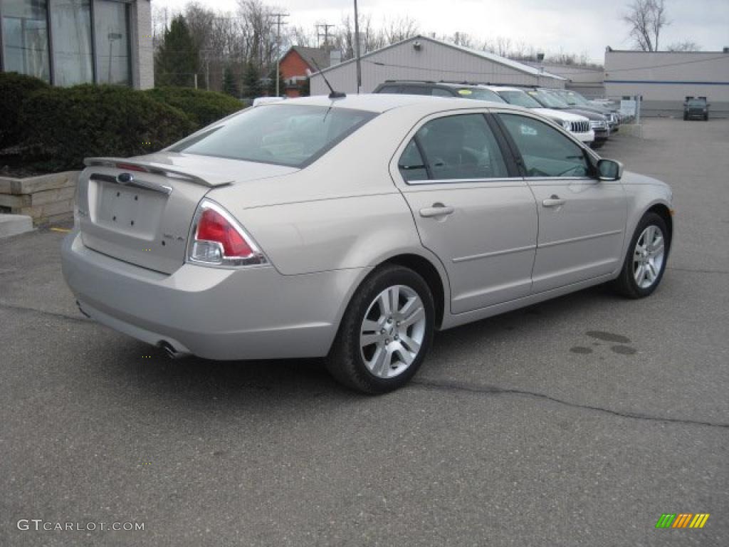 2009 Fusion SEL V6 - Smokestone Metallic / Charcoal Black photo #7