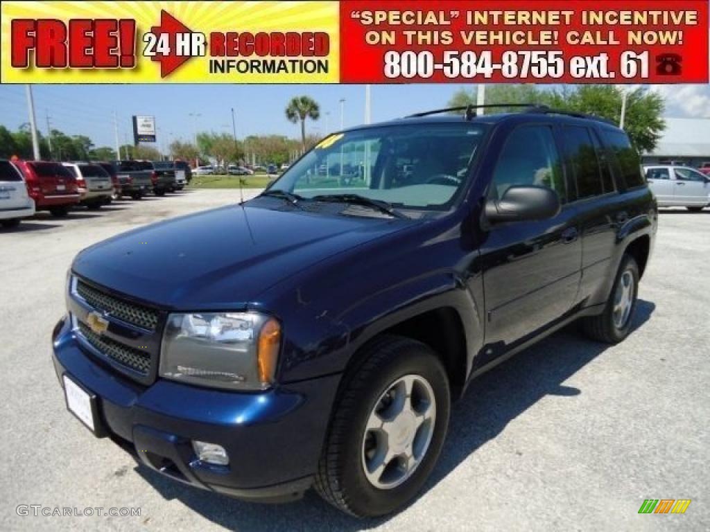 2008 TrailBlazer LT - Imperial Blue Metallic / Ebony photo #1