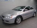 2006 Alabaster Silver Metallic Honda Accord EX-L Coupe  photo #2