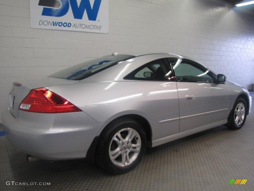 2006 Accord EX-L Coupe - Alabaster Silver Metallic / Black photo #3