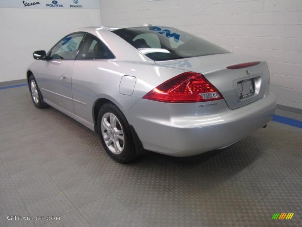 2006 Accord EX-L Coupe - Alabaster Silver Metallic / Black photo #4