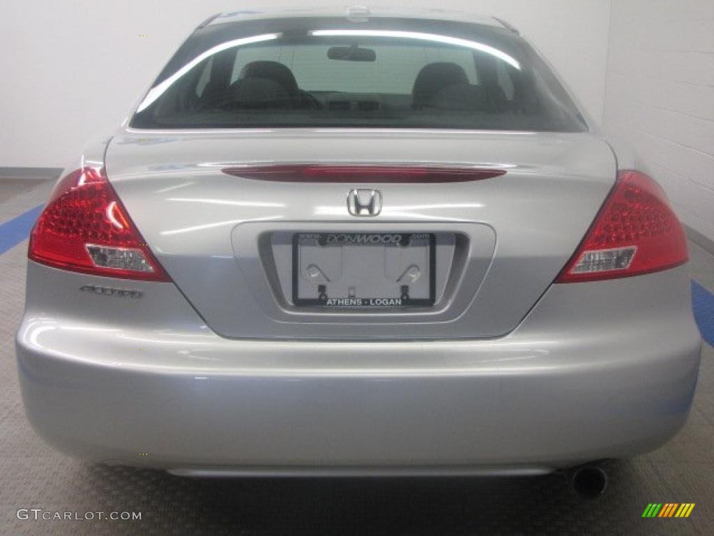 2006 Accord EX-L Coupe - Alabaster Silver Metallic / Black photo #8
