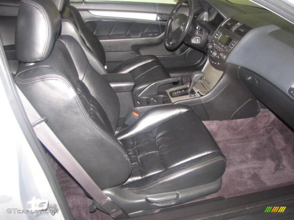 2006 Accord EX-L Coupe - Alabaster Silver Metallic / Black photo #19