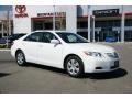 Super White - Camry LE Photo No. 1