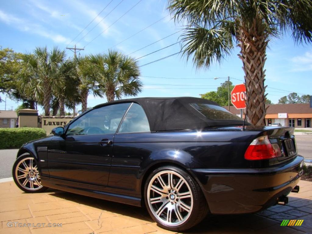 Carbon Black Metallic 2003 BMW M3 Convertible Exterior Photo #47603180