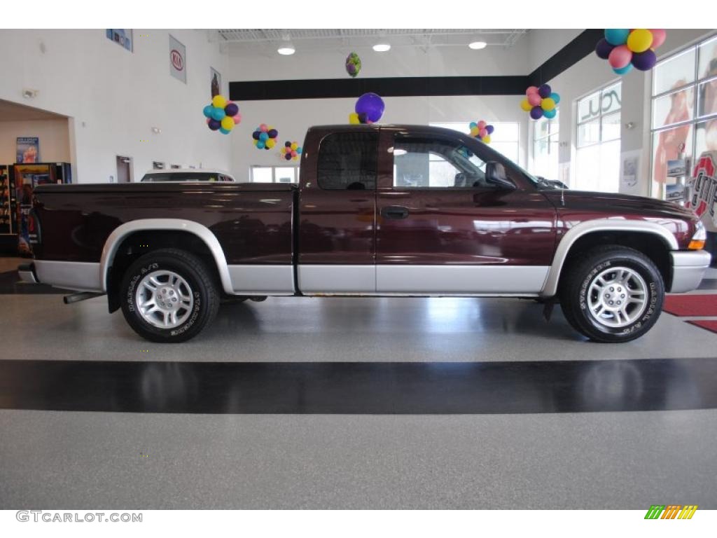 Deep Molten Red Pearl 2004 Dodge Dakota SLT Club Cab Exterior Photo #47603222