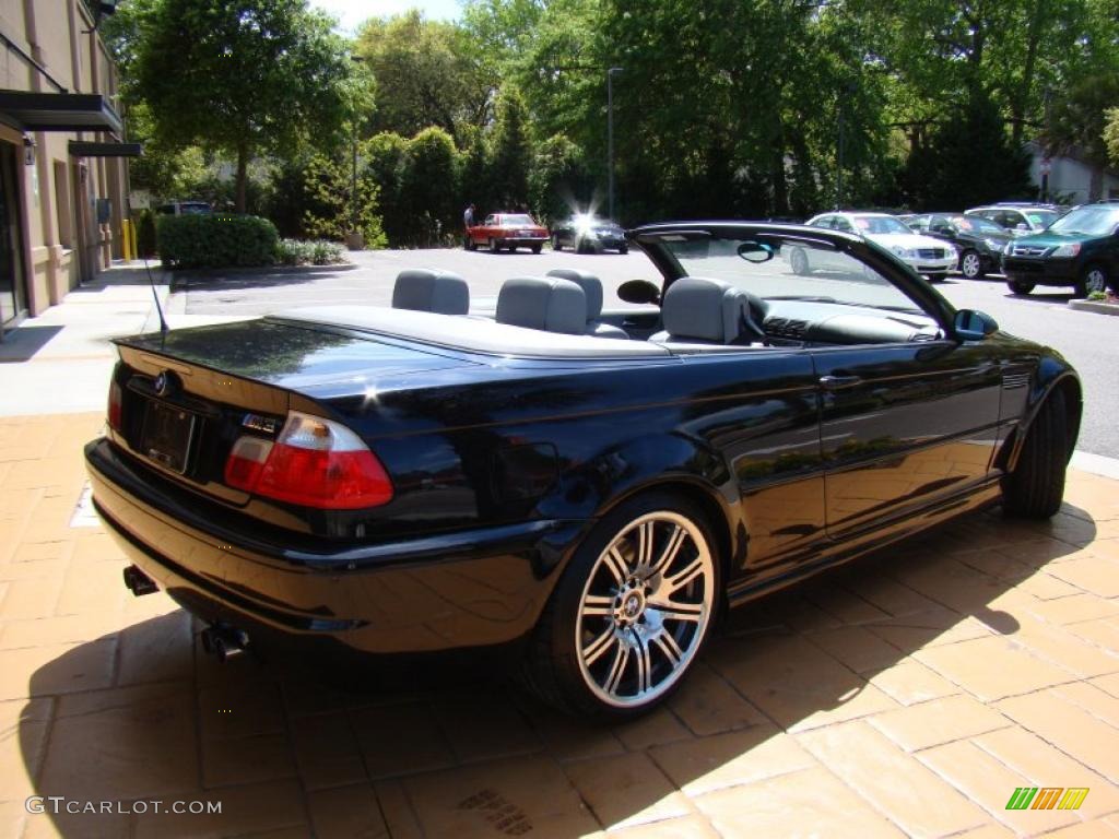 Carbon Black Metallic 2003 BMW M3 Convertible Exterior Photo #47603258