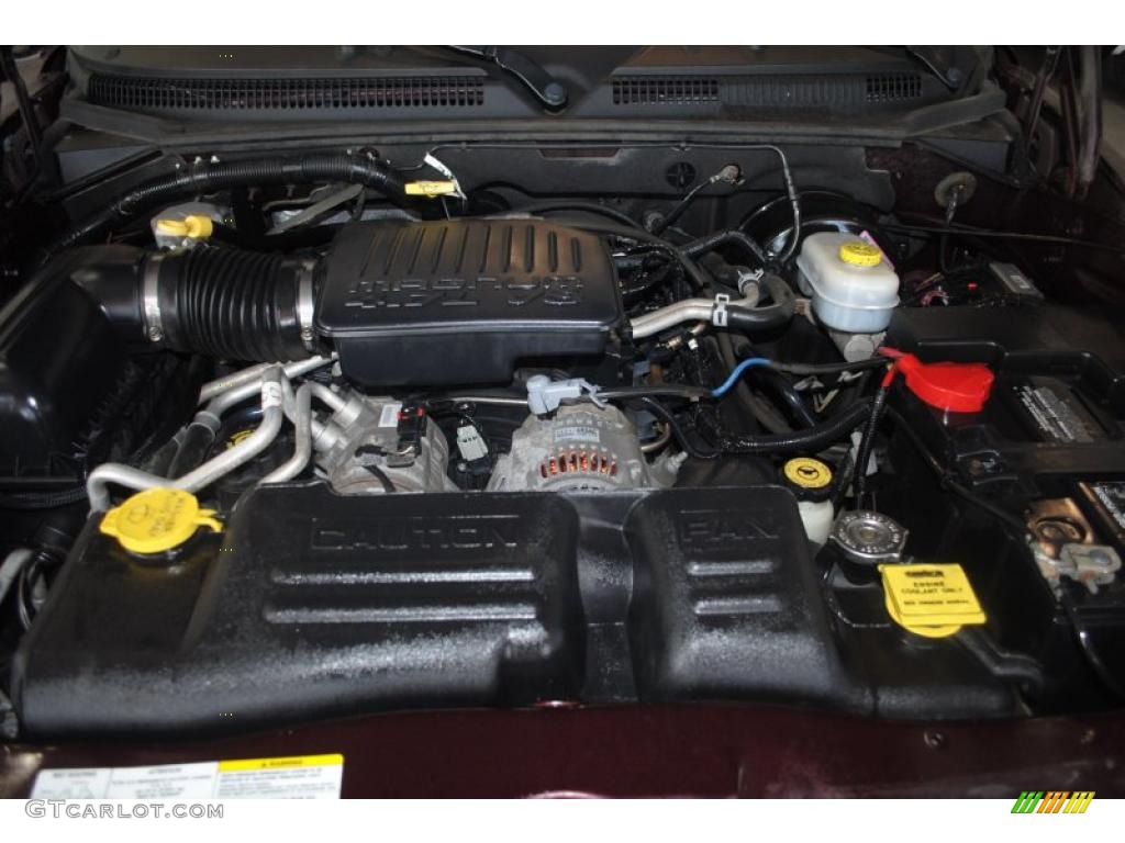 2004 Dodge Dakota SLT Club Cab 4.7 Liter SOHC 16-Valve PowerTech V8 Engine Photo #47603363