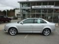 2008 Light Silver Metallic Audi A4 2.0T quattro S-Line Sedan  photo #2