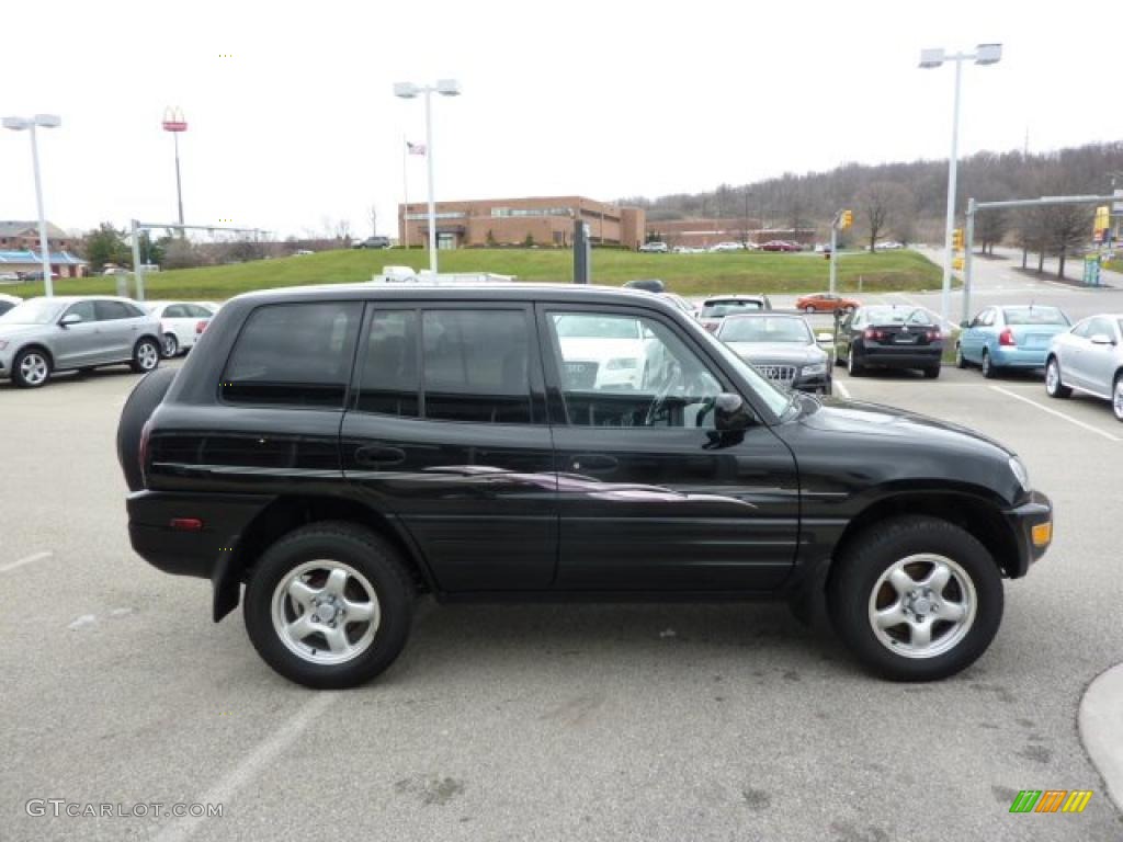 Black 2000 Toyota RAV4 4WD Exterior Photo #47605196