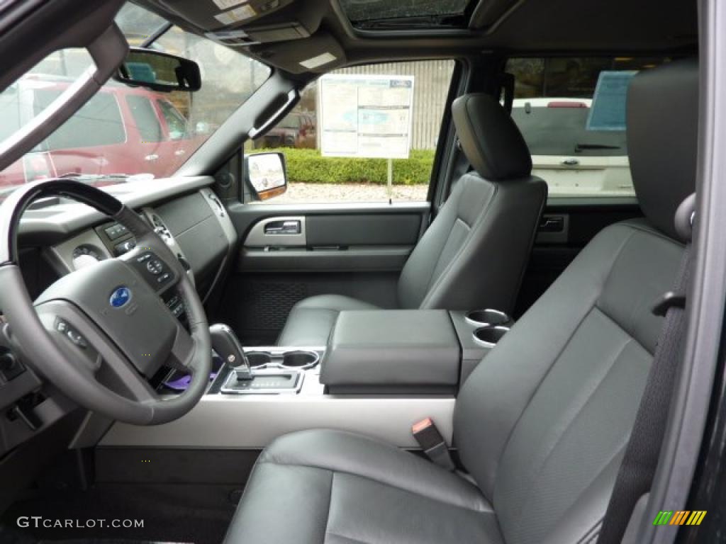 Charcoal Black Interior 2011 Ford Expedition Limited 4x4 Photo #47605922