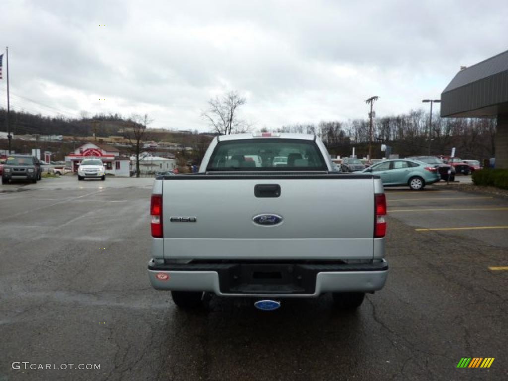2006 F150 STX SuperCab 4x4 - Silver Metallic / Medium/Dark Flint photo #3