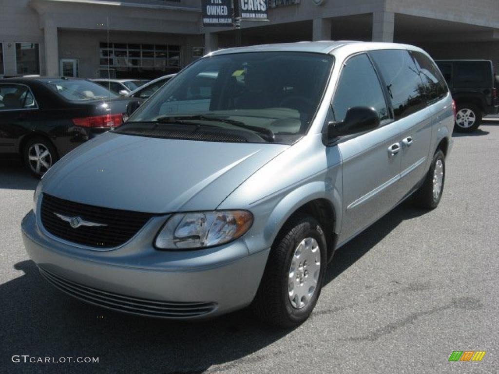 2003 Town & Country LX - Butane Blue Pearl / Gray photo #1