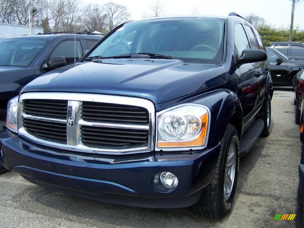 2006 Durango SLT 4x4 - Patriot Blue Pearl / Dark Slate Gray/Light Slate Gray photo #1