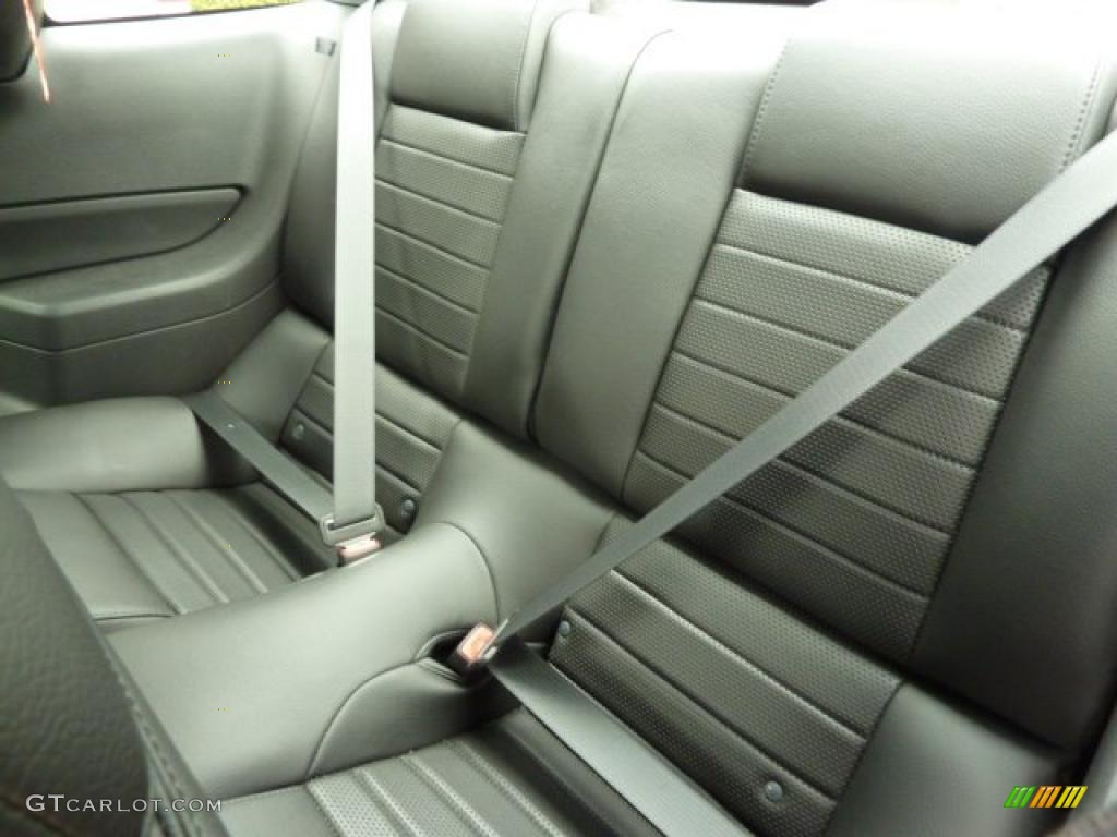 Dark Charcoal Interior 2008 Ford Mustang Bullitt Coupe Photo #47607038