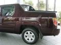 2008 Dark Cherry Pearl Honda Ridgeline RTL  photo #27