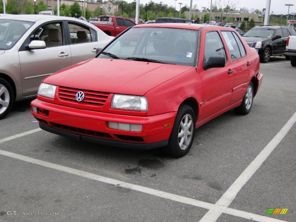 Flash Red Volkswagen Jetta