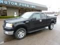 2005 Black Ford F150 XLT SuperCab 4x4  photo #8