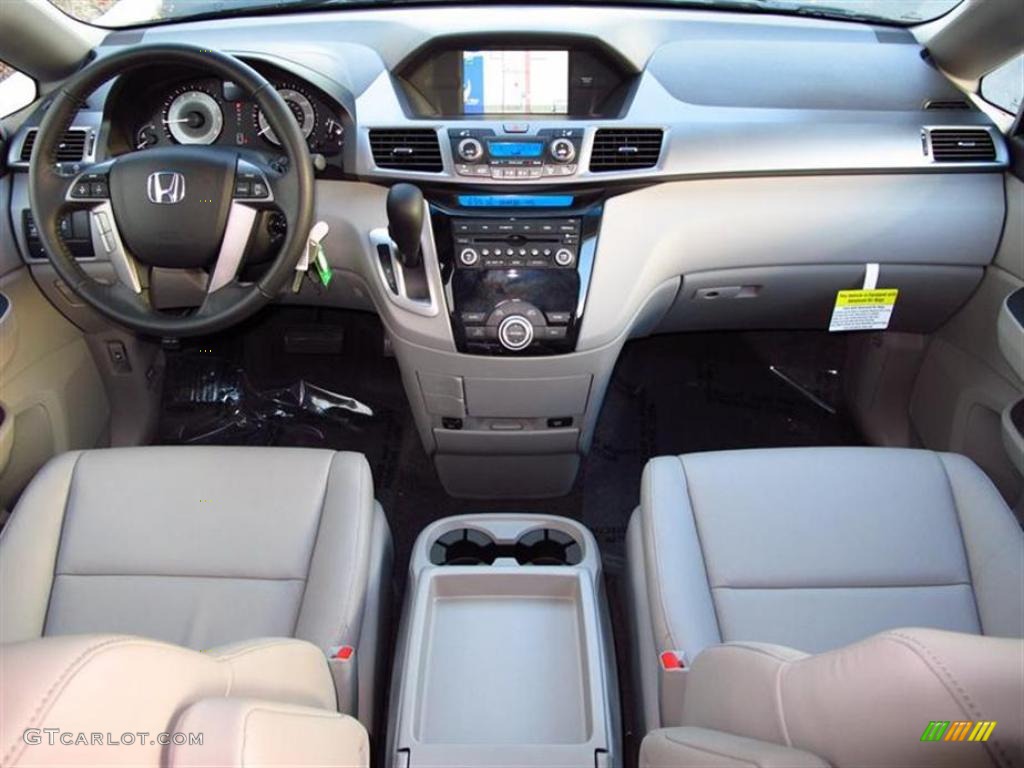 2011 Honda Odyssey EX-L Gray Dashboard Photo #47611016