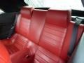  2005 Mustang GT Premium Convertible Red Leather Interior