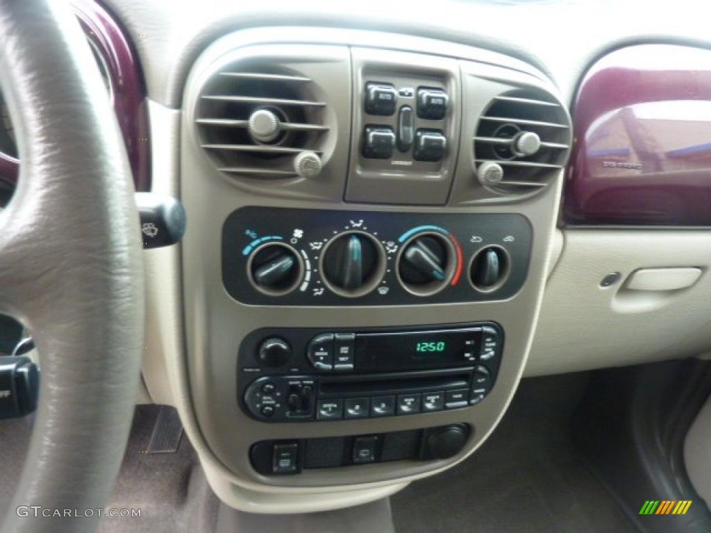 2002 PT Cruiser  - Deep Cranberry Pearlcoat / Taupe photo #13