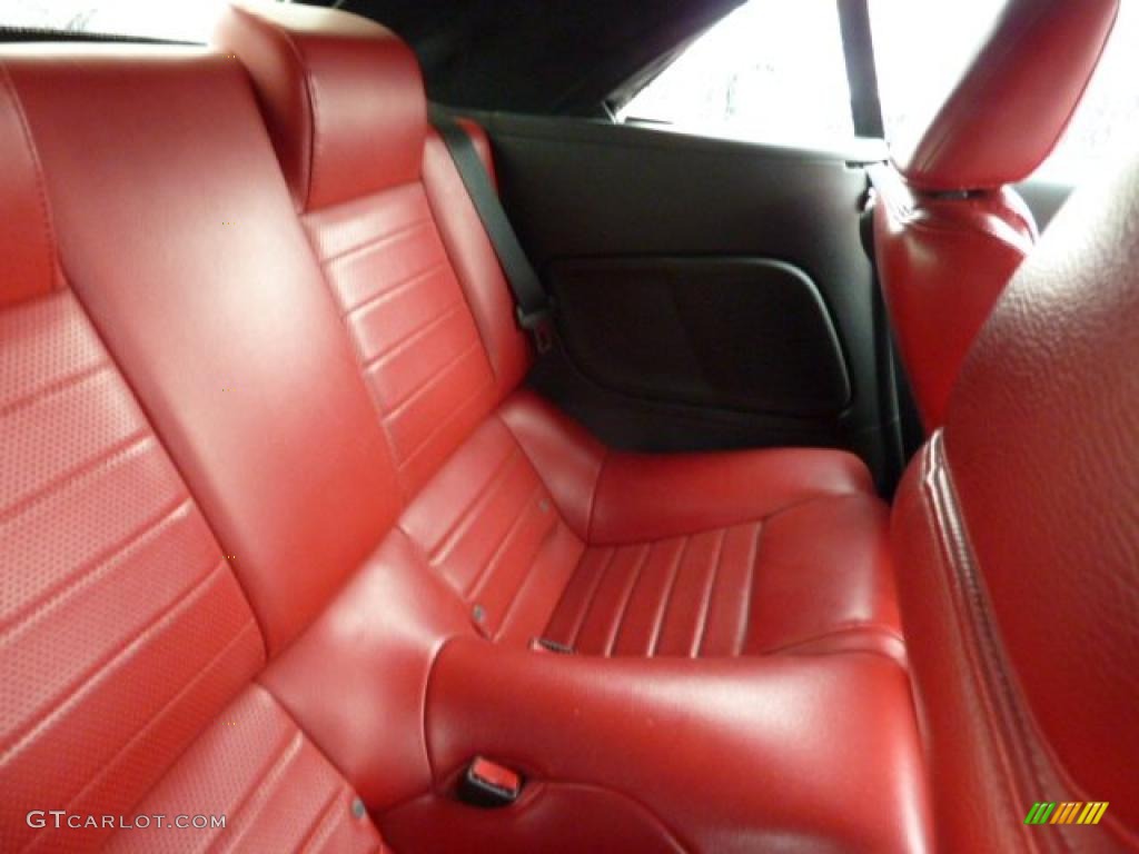2005 Mustang GT Premium Convertible - Black / Red Leather photo #15