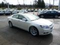 White Diamond Tricoat - Malibu LTZ Sedan Photo No. 6