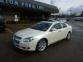 White Diamond Tricoat - Malibu LTZ Sedan Photo No. 8