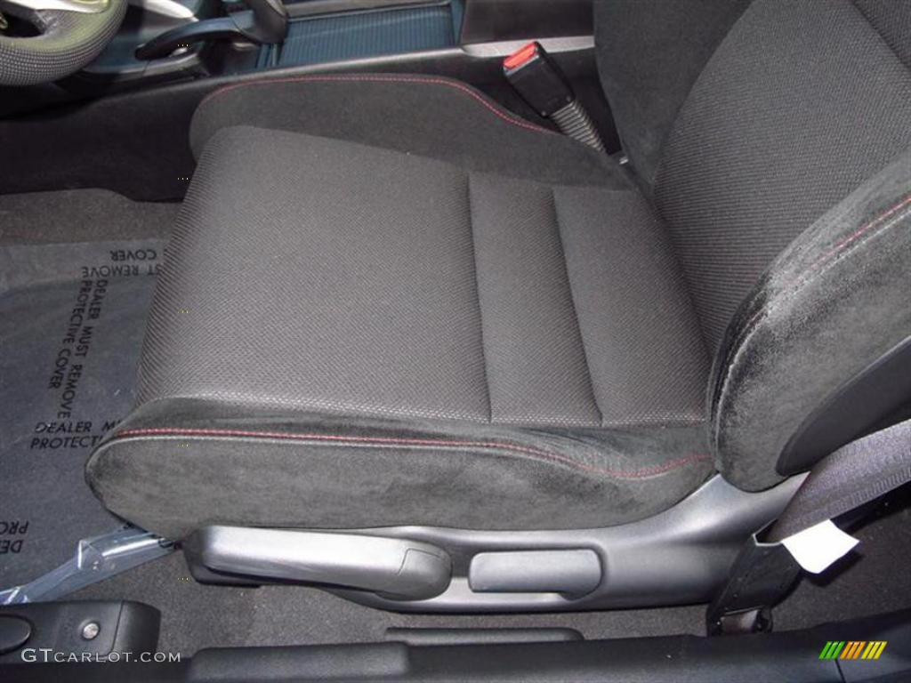 2011 Civic Si Coupe - Taffeta White / Black photo #16