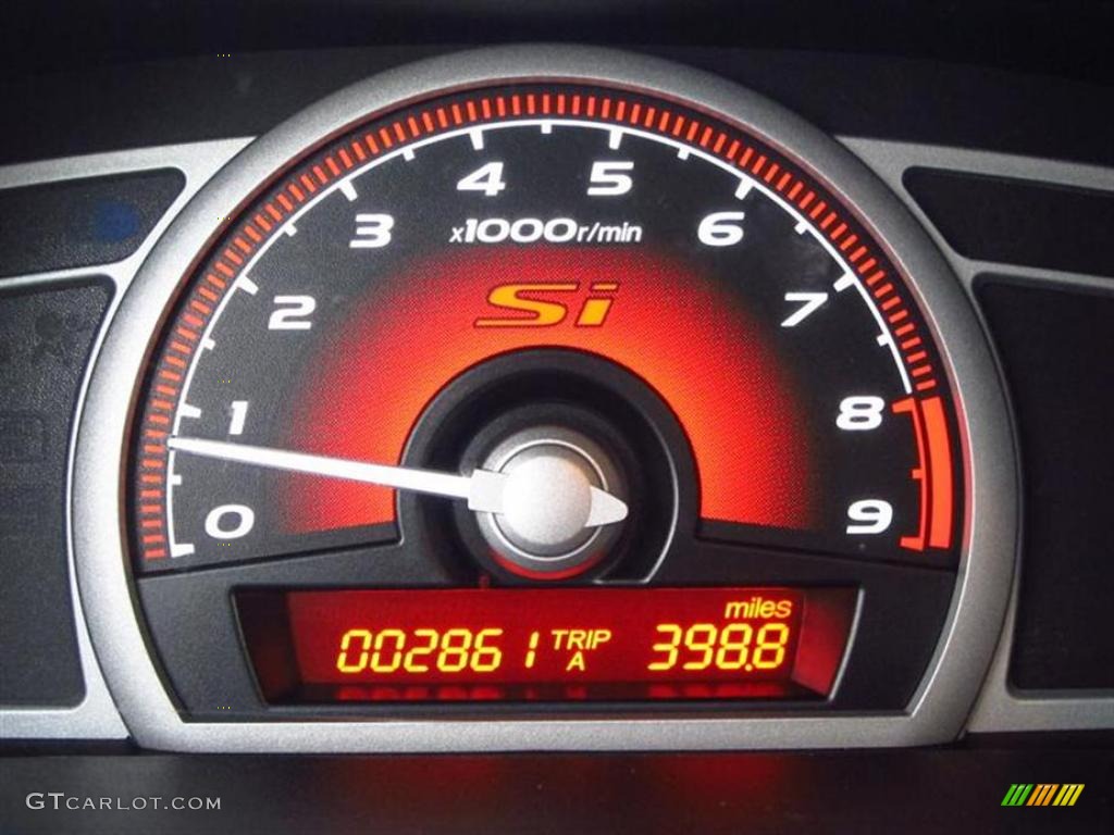 2011 Honda Civic Si Coupe Gauges Photo #47612081