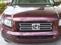 2008 Dark Cherry Pearl Honda Ridgeline RTL  photo #36