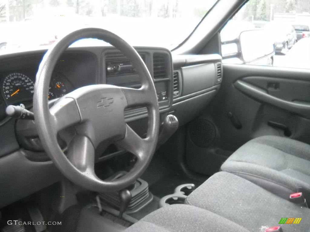 Dark Charcoal Interior 2007 Chevrolet Silverado 2500hd