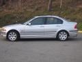 2001 Titanium Silver Metallic BMW 3 Series 325i Sedan  photo #28