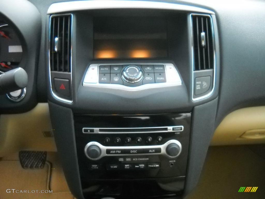 2010 Maxima 3.5 S - Tuscan Sun Red / Caffe Latte photo #18
