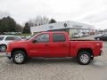 2008 Fire Red GMC Sierra 1500 SLE Crew Cab 4x4  photo #2