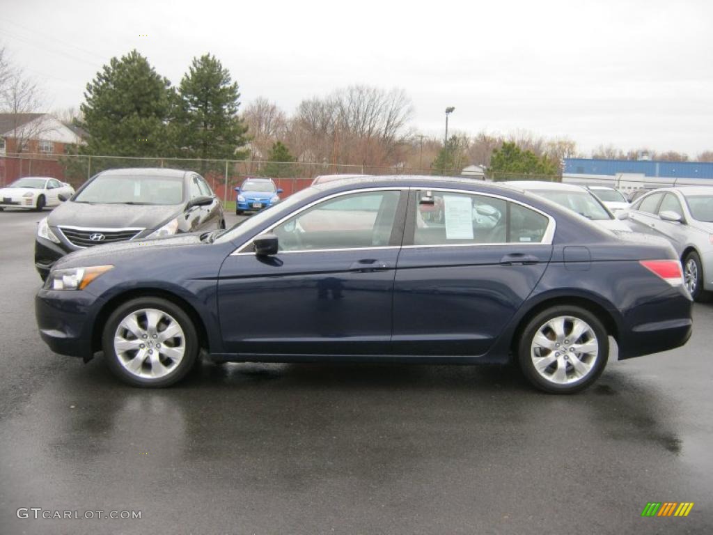 2008 Accord EX Sedan - Royal Blue Pearl / Gray photo #12