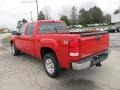 2008 Fire Red GMC Sierra 1500 SLE Crew Cab 4x4  photo #5