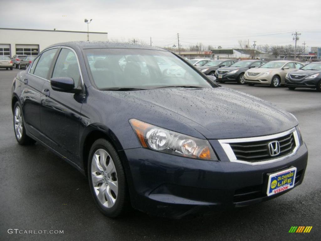 2008 Accord EX Sedan - Royal Blue Pearl / Gray photo #15
