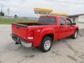 2008 Fire Red GMC Sierra 1500 SLE Crew Cab 4x4  photo #9