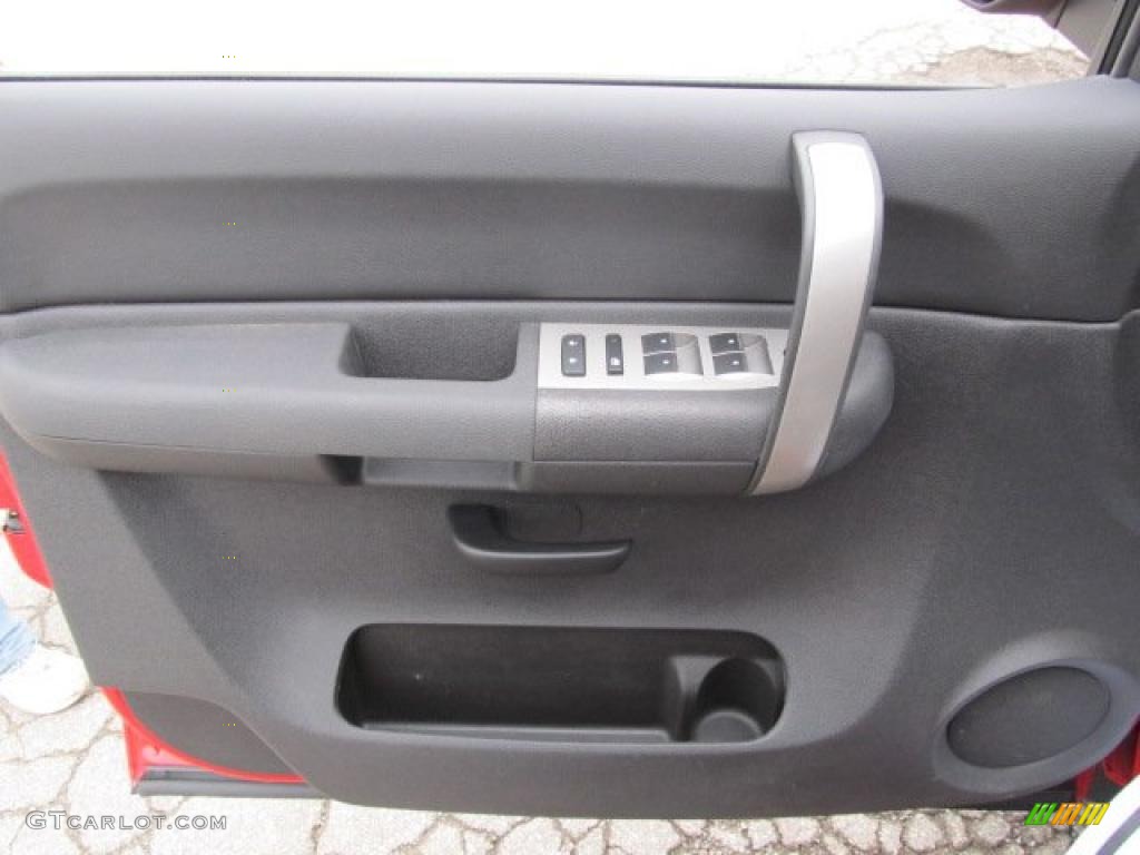 2008 Sierra 1500 SLE Crew Cab 4x4 - Fire Red / Ebony photo #17