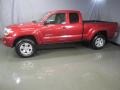 2007 Radiant Red Toyota Tacoma V6 Access Cab 4x4  photo #3