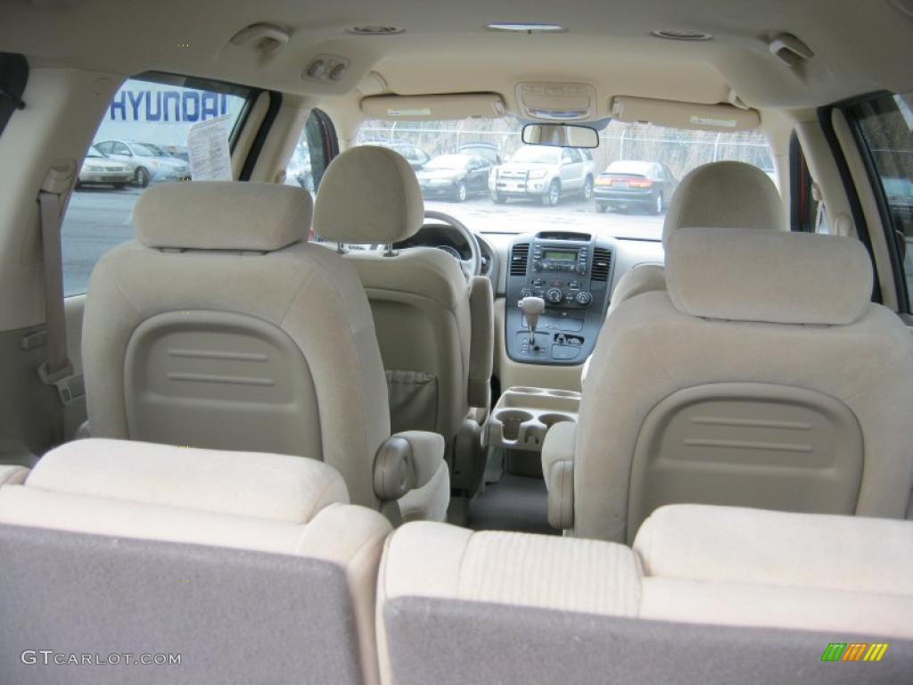 2008 Sedona LX - Claret Red Metallic / Beige photo #17