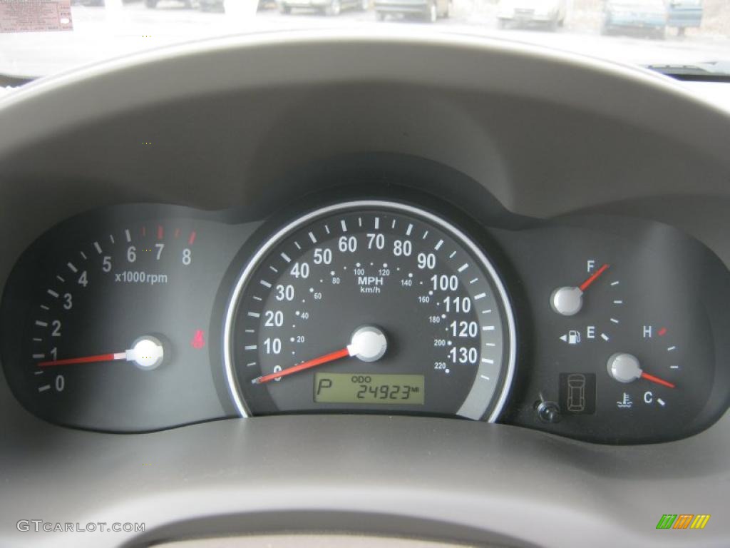 2008 Sedona LX - Claret Red Metallic / Beige photo #26