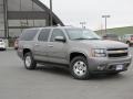 2009 Greystone Metallic Chevrolet Suburban Z71 4x4  photo #7